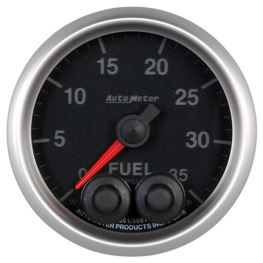 Autometer 2-1/16 E/S Fuel Press. Gauge - 0-35Psi 5661