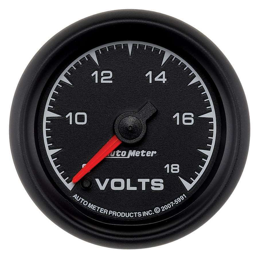 Autometer 2-1/16 Es Voltmeter Gauge - 8-18 5991