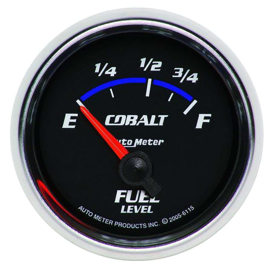 Autometer 2-1/16In C/S Fuel Level Gauge 73-10Ohms 6115