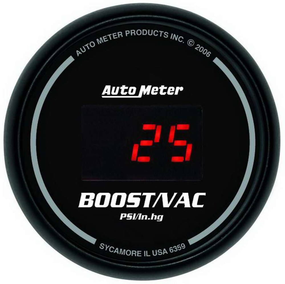 Autometer 2-1/16In Dg/B Vacuum/ Boost Gauge 6359