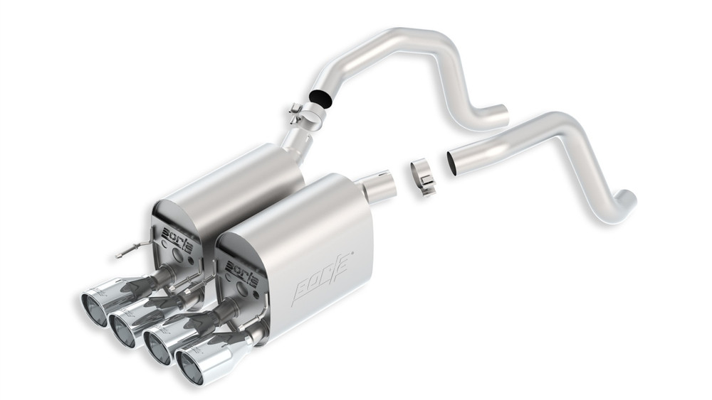 Borla 05-08 Corvette 6.0/6.2L Rear Section Exhaust 11814