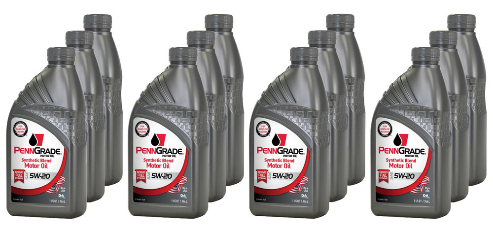 Penngrade Motor Oil Penngrade Syn Blend 5W20 Case 12 X 1 Quart 62716 Penngrade Motor Oil Penngrade Syn Blend 5W20 Case 12 X 1 Quart 62716