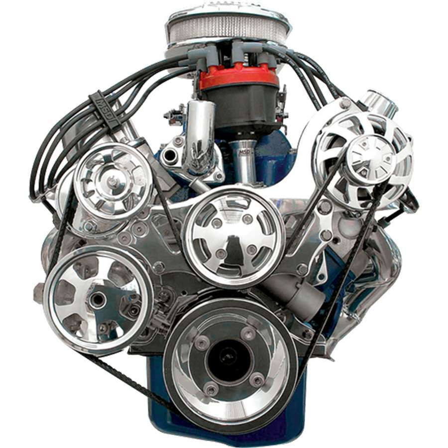 Billet Specialties Sbf Tru Trac Pulley System 13605