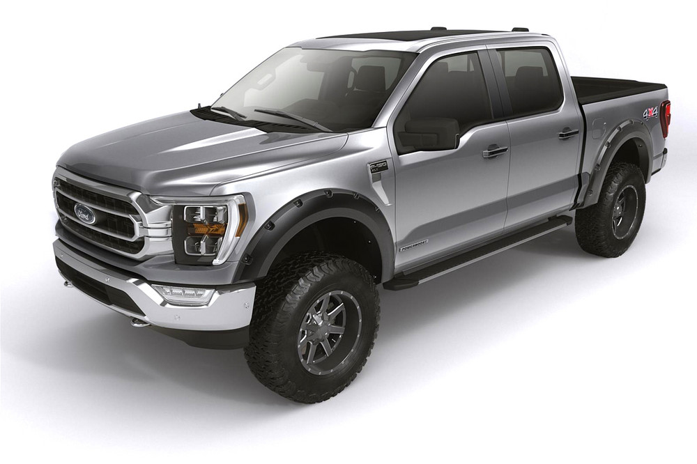 Bushwacker 21-    Ford F150 Forge Fender Flares Black 4Pcs 28150-08