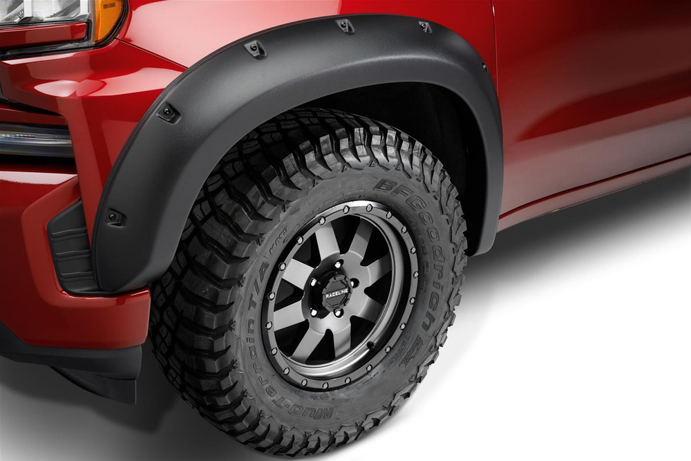Bushwacker 16-18 Silverado 1500 For Ge Fender Flares Blk 4Pc 48111-08