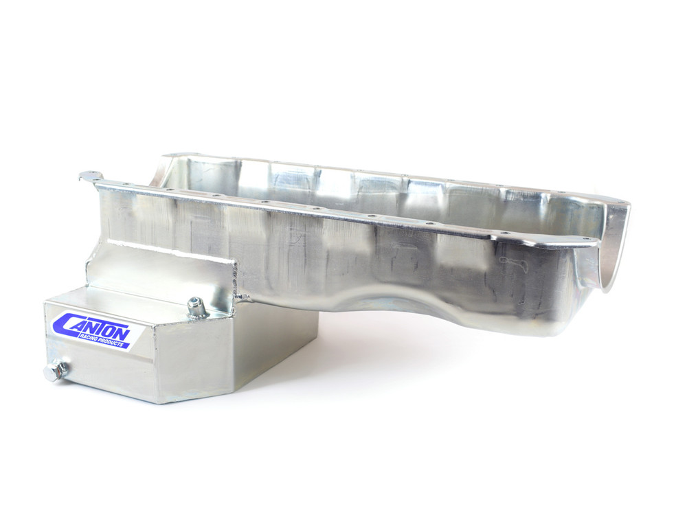 Canton Bbc 8Qt. Oil Pan - 64-72 Chevelle T-Sump Style 15-350