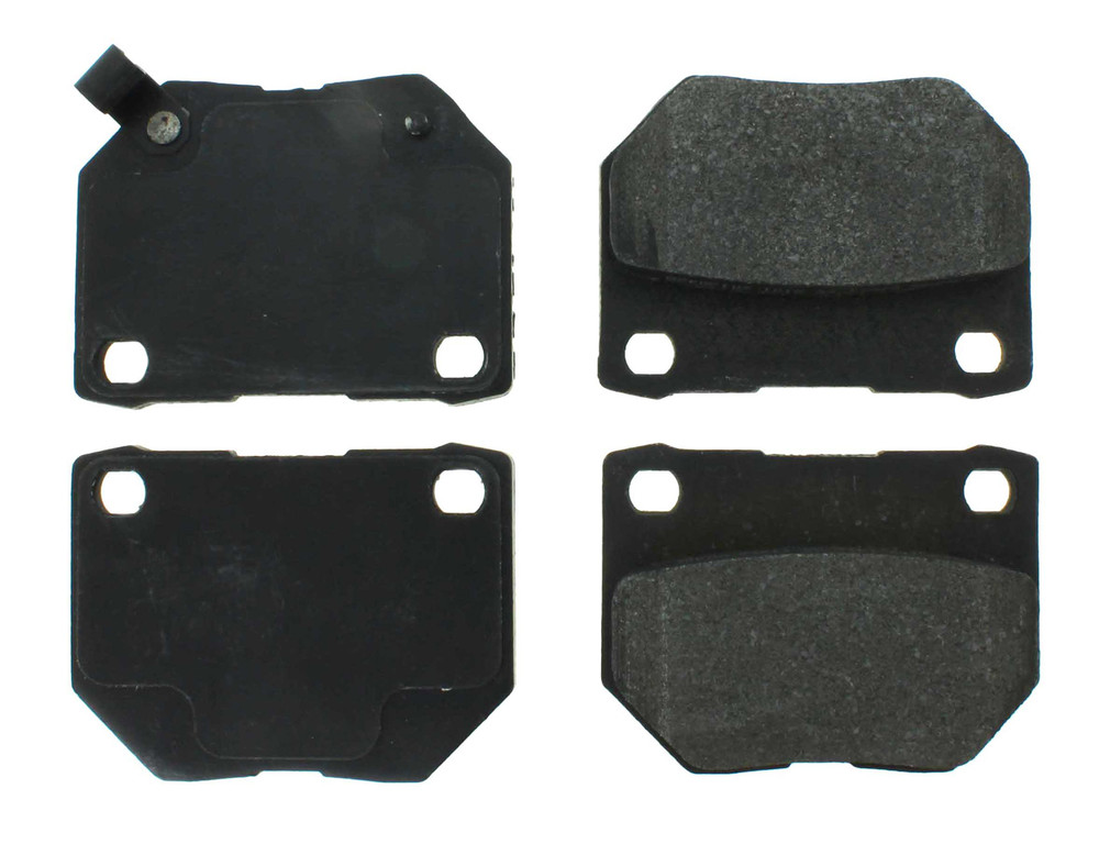 Centric Brake Parts Posi-Quiet Semi-Metallic Brake Pads 104.04611