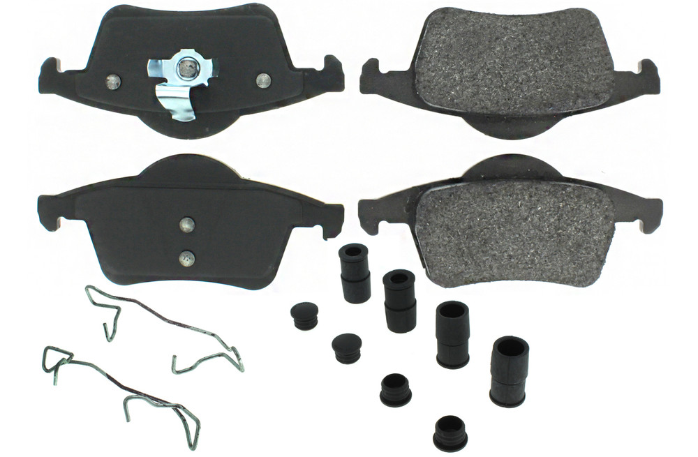 Centric Brake Parts Posi-Quiet Semi-Metallic Brake Pads With Hardwar 104.0795