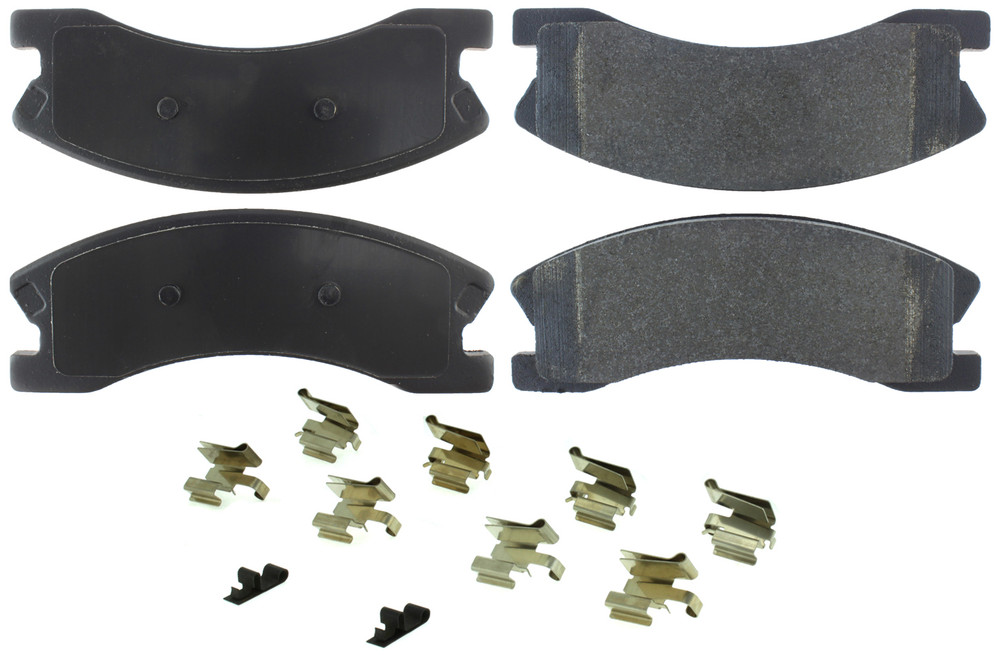 Centric Brake Parts Posi-Quiet Semi-Metallic Brake Pads With Hardwar 104.0945 Centric Brake Parts Posi-Quiet Semi-Metallic Brake Pads With Hardwar 104.0945