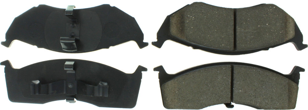 Centric Brake Parts Posi-Quiet Extended Wear Brake Pads With Shims A 106.073