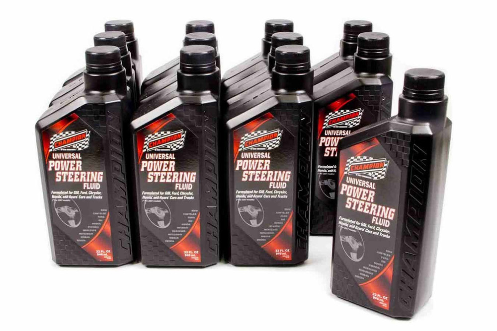 Champion Brand Power Steering Fluid 12X1Qt 4182H/12