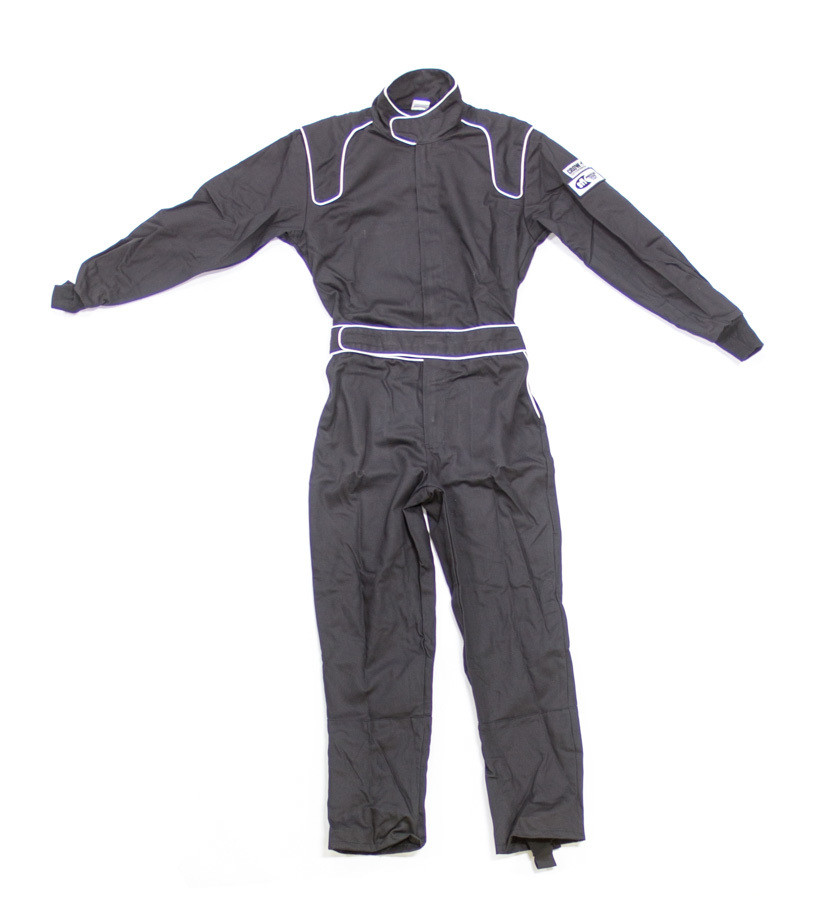 Crow Safety Gear Driving Suit Junior Bk Proban Medium 1-Piece 24074