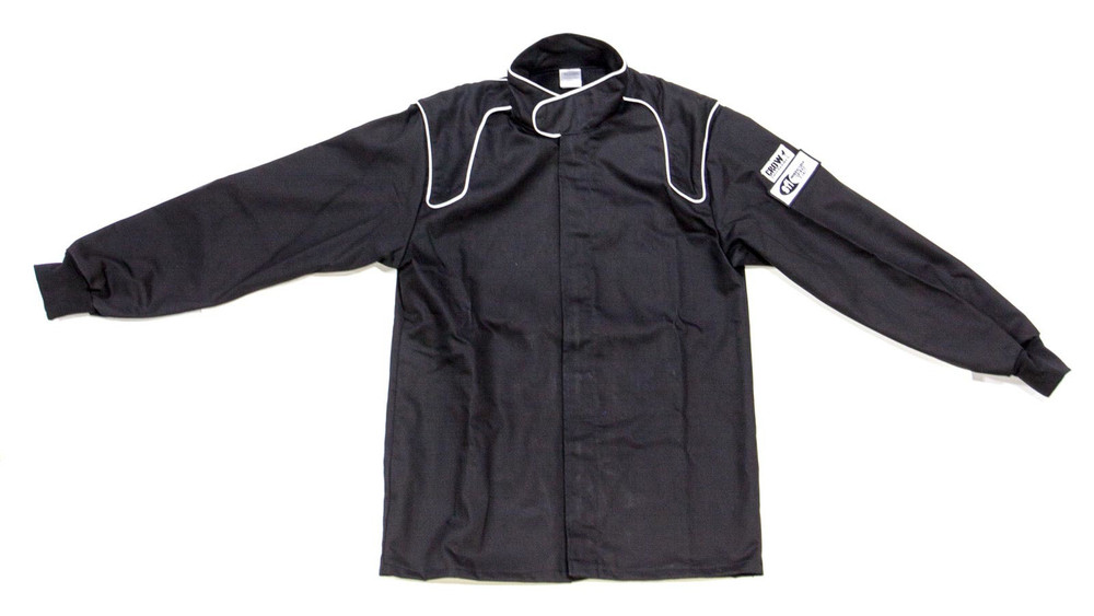 Crow Safety Gear Jacket 1-Layer Proban Black Xxl 25044