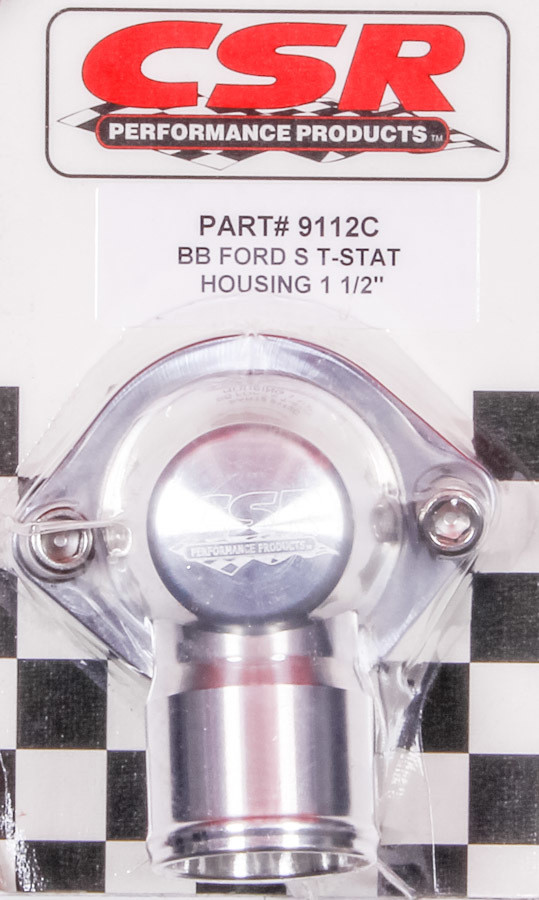 Csr Performance Bbf Swivel Thermostat Housing - Clear 9112C