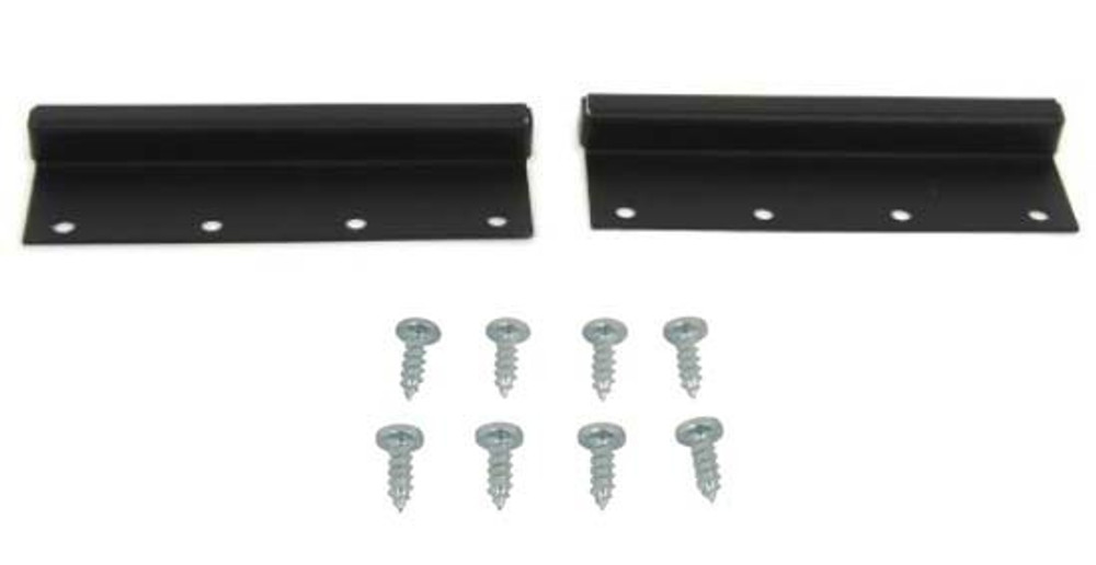 Carr Gutter-Less Mount Kit Bl Ack Powder Coat 223411 Carr Gutter-Less Mount Kit Bl Ack Powder Coat 223411