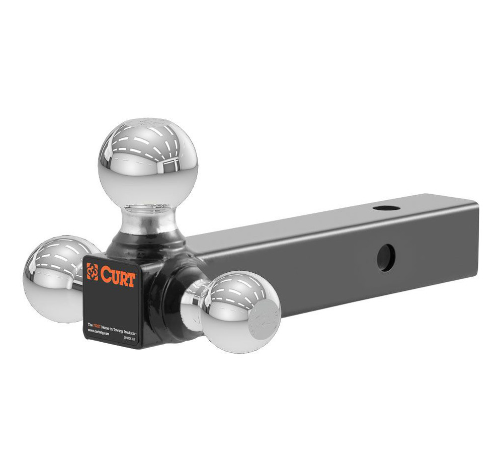 Curt Manufacturing Multi-Ball Mount 1-7/8In /2In/2-5/16In Chrome 45001 Curt Manufacturing Multi-Ball Mount 1-7/8In /2In/2-5/16In Chrome 45001