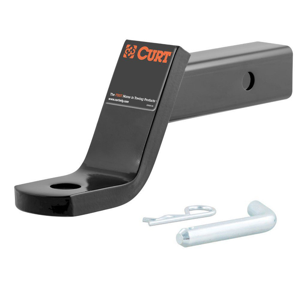 Curt Manufacturing Draw Bar 4In Drop W/Pin Black 45052