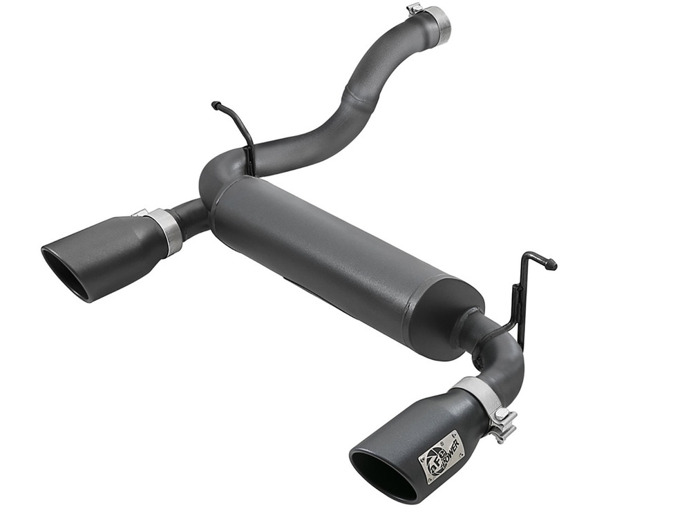Afe Power Axle Back Ss 2-1/2In Black Tip 49-48067-B
