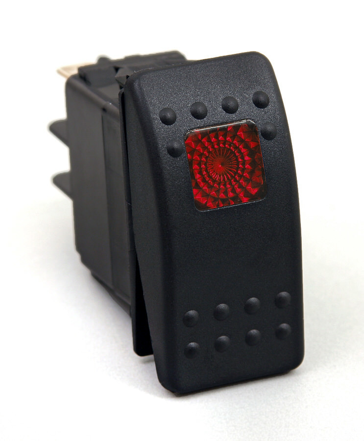 Daystar Products International Rocker Switch Red DASKU80014