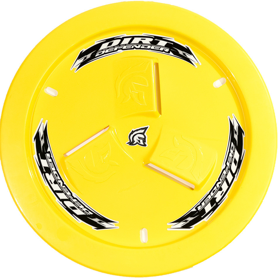 Dirt Defender Racing Products Wheel Cover Yellow Vented 10210