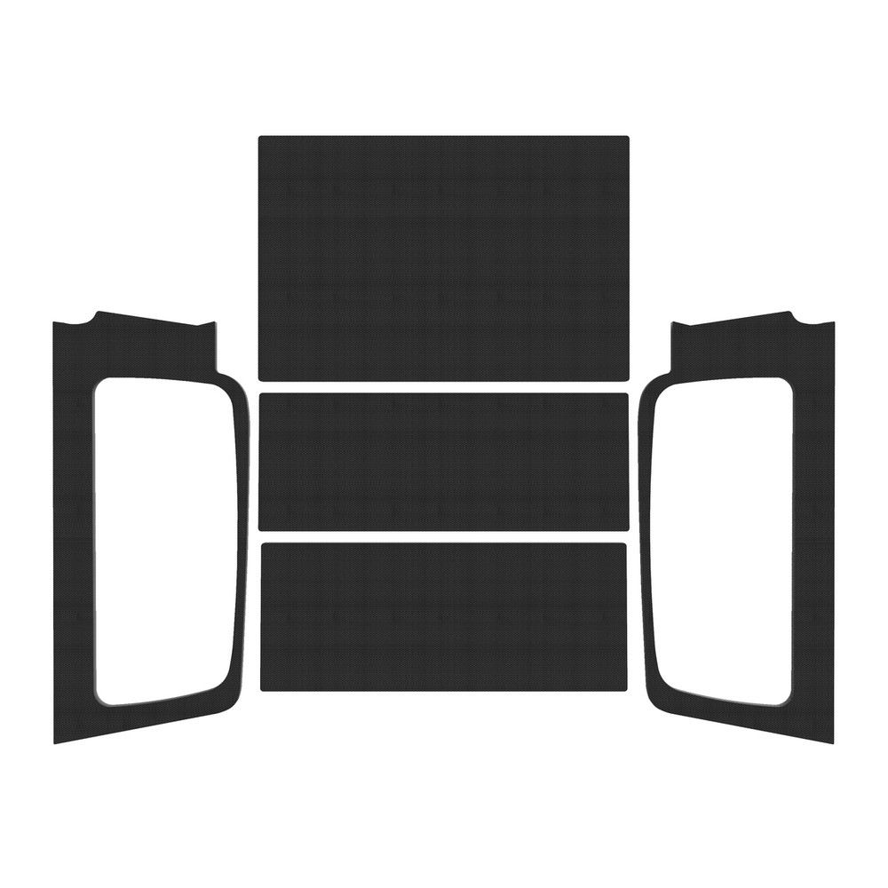Design Engineering 2004-06 Jeep Wrangler LJ Headliner Kit Black DSN50601