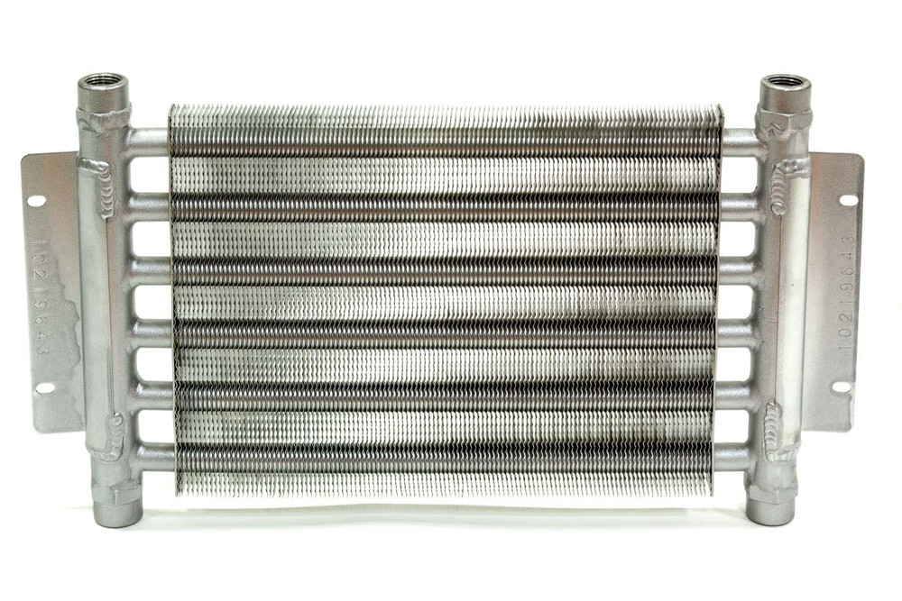 Fluidyne Performance Oil Cooler Engine Dbl Legends 1/2In Npt Db-30317-Rtf