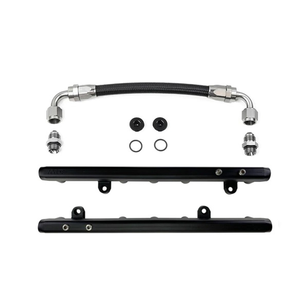 Deatschwerks Billet Fuel Rails  w/ Crossover GM LS2/LS3 DWK7-203 Deatschwerks Billet Fuel Rails  w/ Crossover GM LS2/LS3 DWK7-203