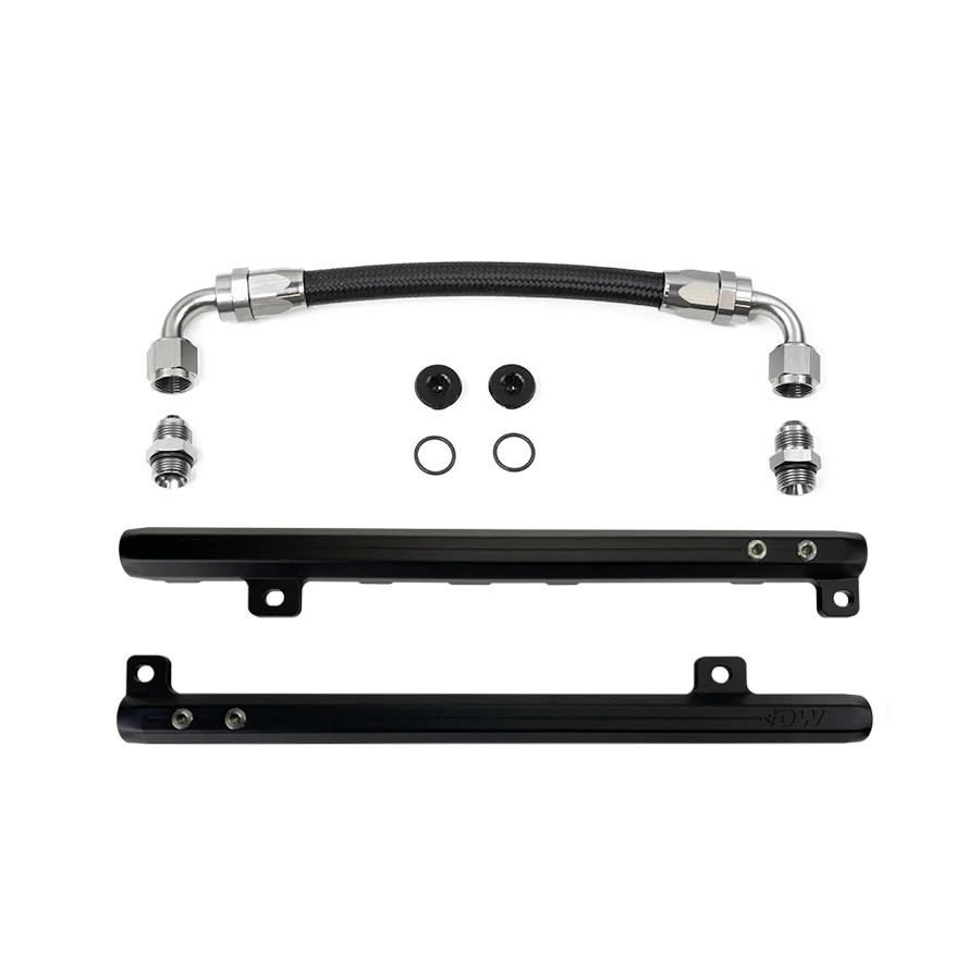 Deatschwerks Billet Fuel Rails w/ Crossover Ford 4.6L 2V DWK7-303