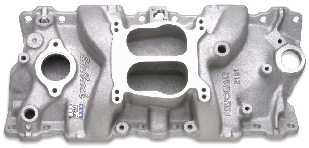 Edelbrock SBC Performer Manifold - 262-400 EDE2101