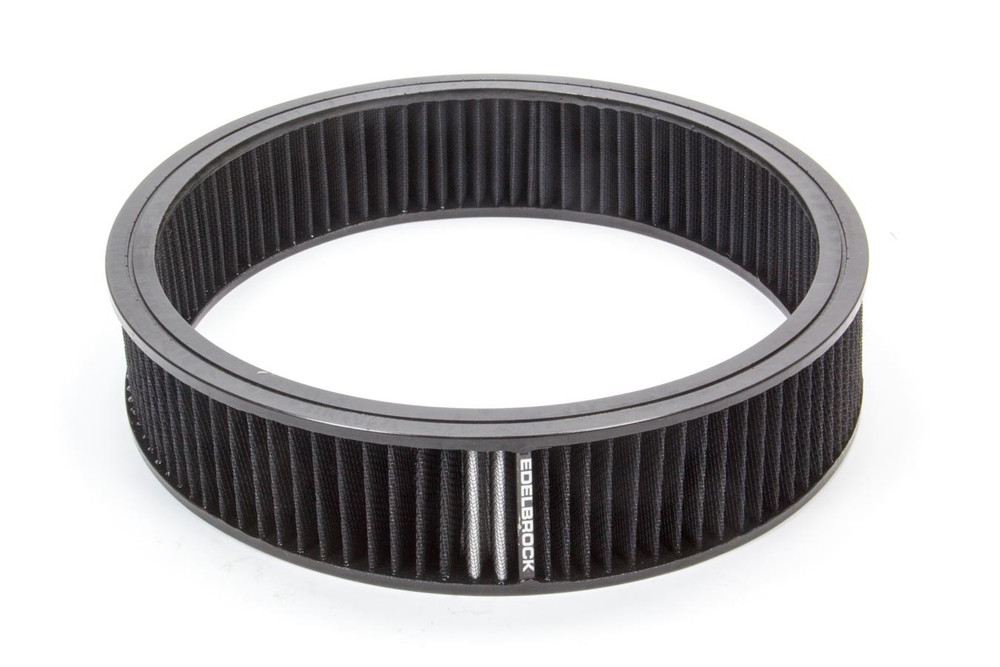 Edelbrock Air Filter Element Black 14in x 3in EDE43668