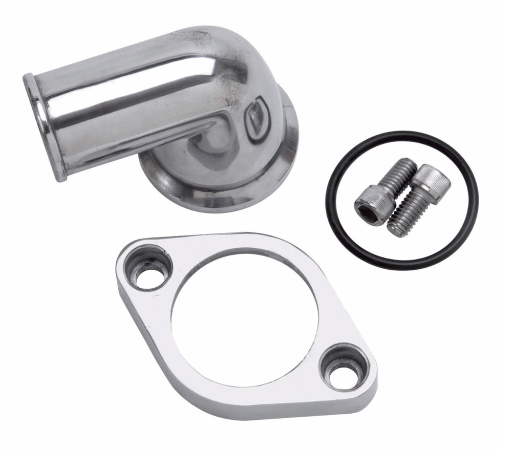 Edelbrock Chevy V8 Thermostat Housing - 90 Degree EDE4818