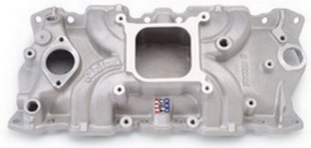 Edelbrock SBC Torker II Manifold - 262-400 EDE5001 Edelbrock SBC Torker II Manifold - 262-400 EDE5001