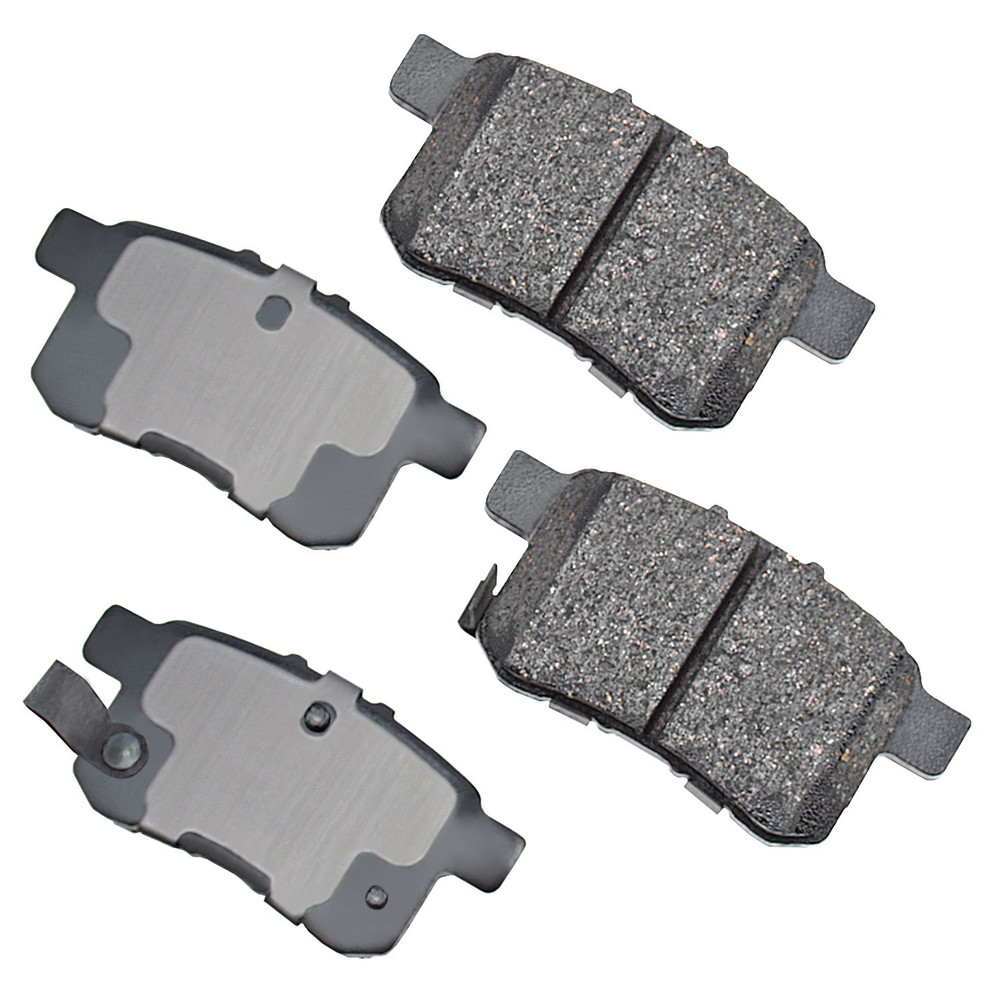 Akebono Brake Corporation Performance Ultra-Premiu M Brake Pads - Rear Asp1336