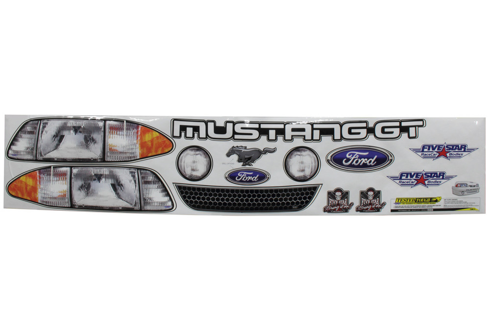 Fivestar Mustang Nose Graphic Kit FIV915-410-ID