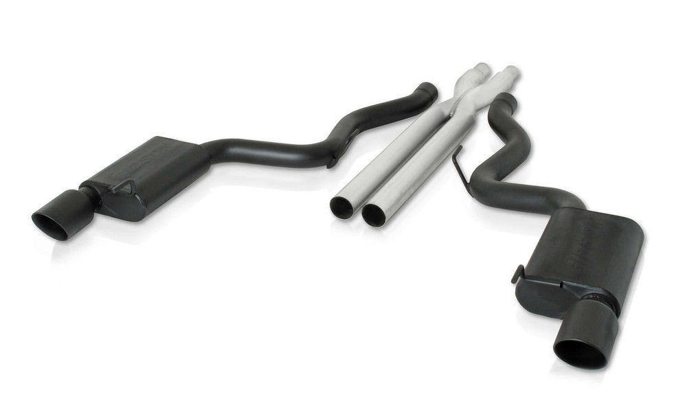 Gibson Exhaust Cat Back Exhaust 15-16 Mustang 5.0L Dual Split GIB619013-B