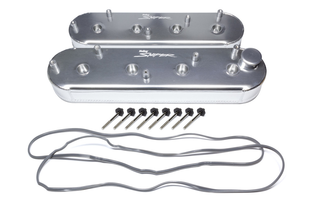 Holley Sniper Fabricated Valve Covers  SGM LS Tall HLY890014