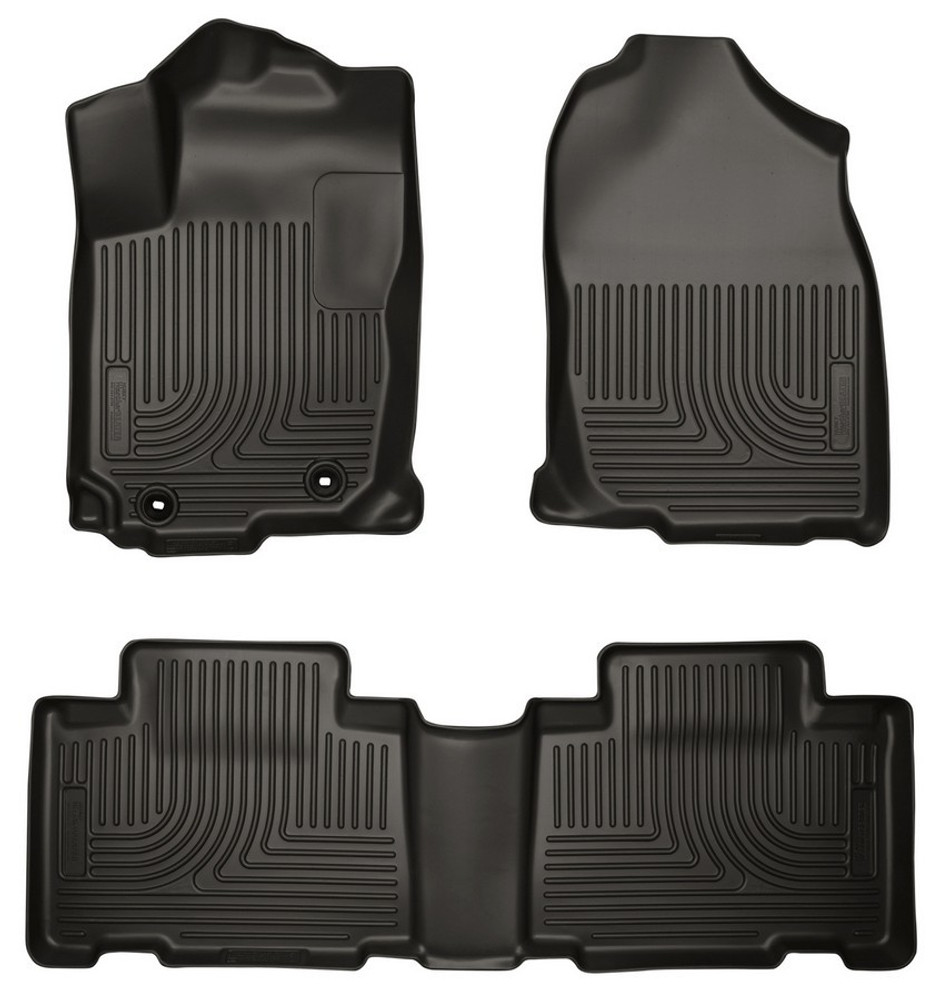 Husky Liners Front & 2nd Seat Floor L iner Weatherbeater HSK98971