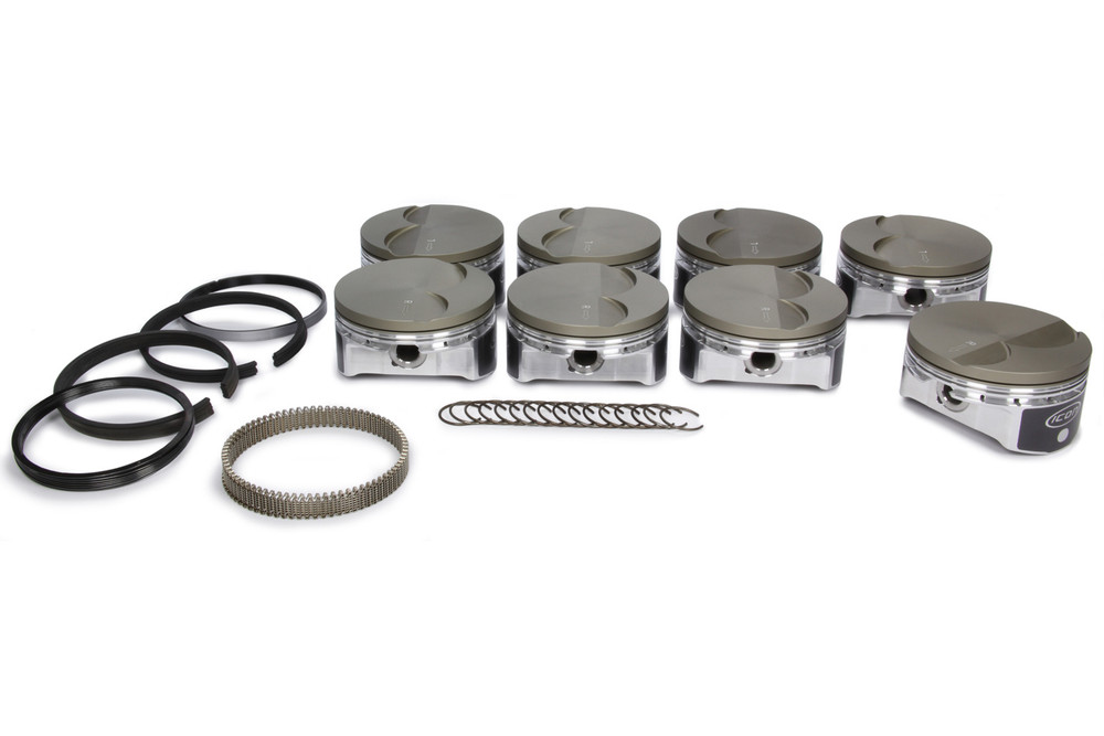 Icon Pistons LS 6.0L/6.2L FT Forged Piston/Ring Set 4.005 ICNIC531CAKTS.005