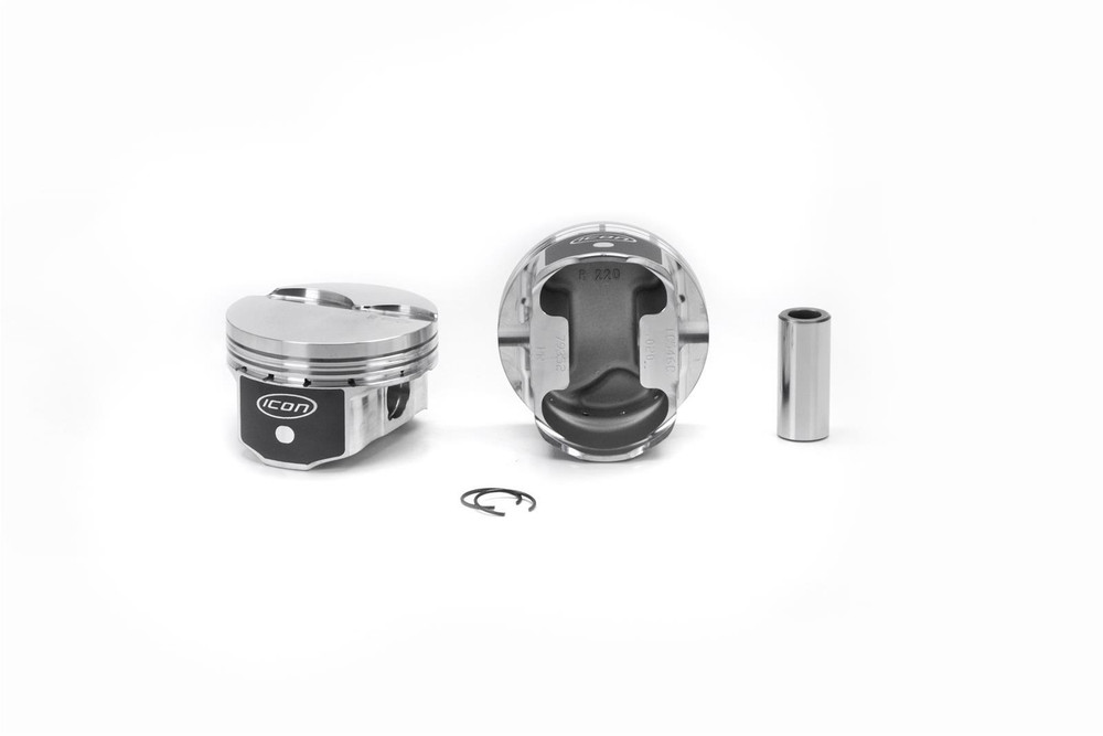 Icon Pistons LS FT Forged Piston Set 3.790 Bore -3.0cc ICNIC546C.010