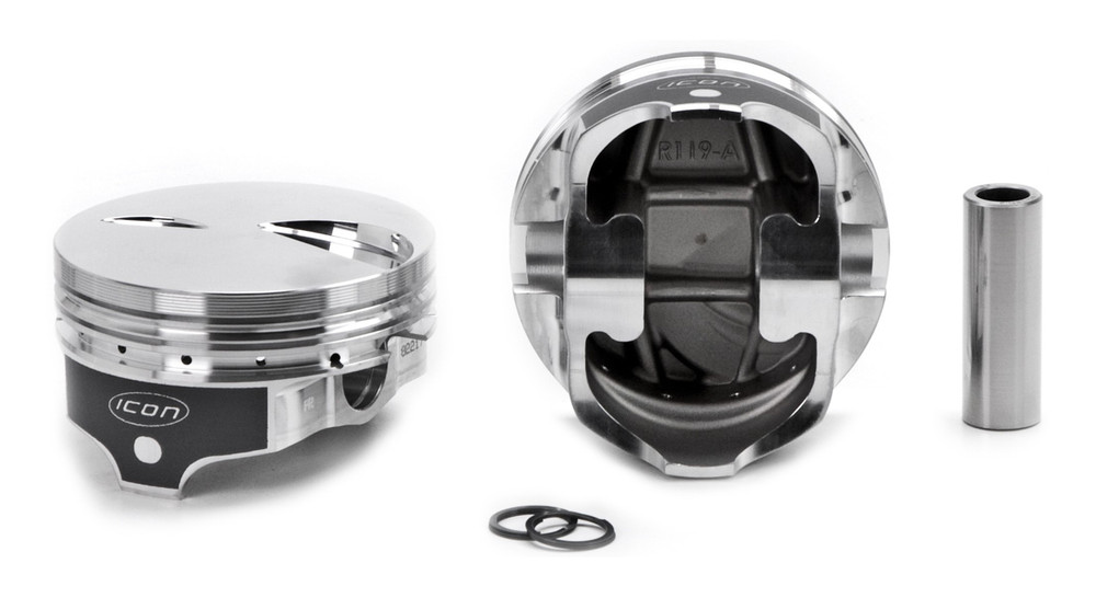 Icon Pistons BBF 460 FT Forged Piston Set 4.420 Bore -3.4cc ICNIC859.060