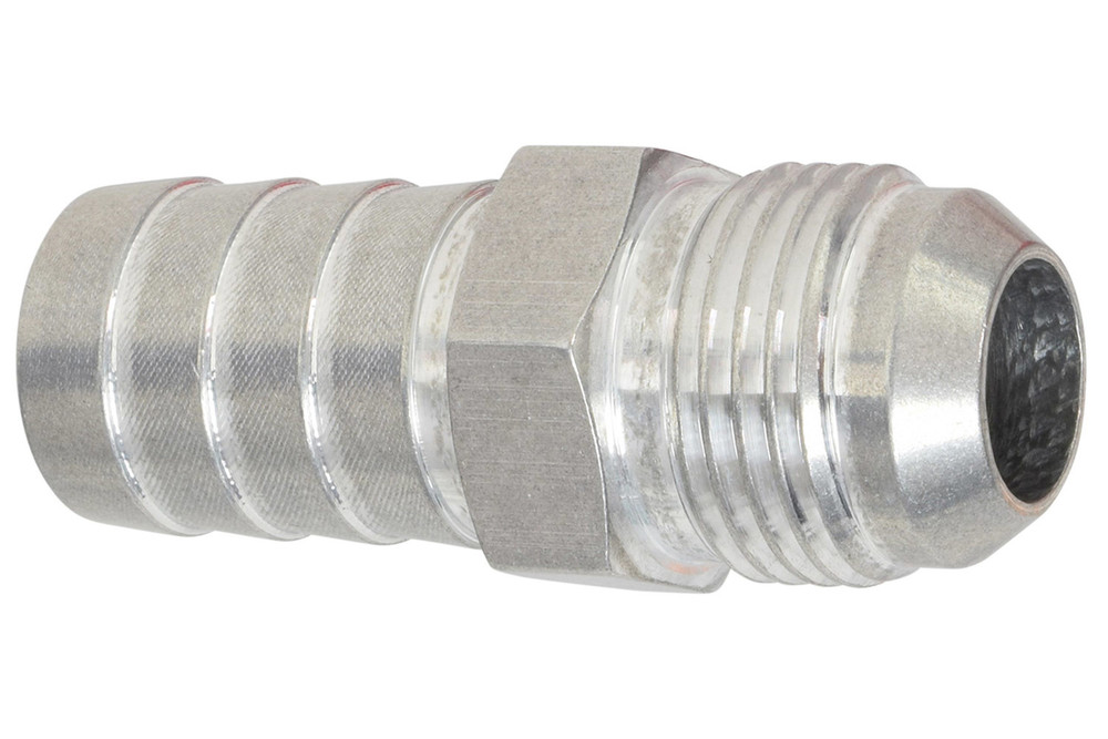 Ict Billet -10AN Flare to 3/4in (.7 5) Hose Barb Adapter Fit ICTF10AN750BA-A