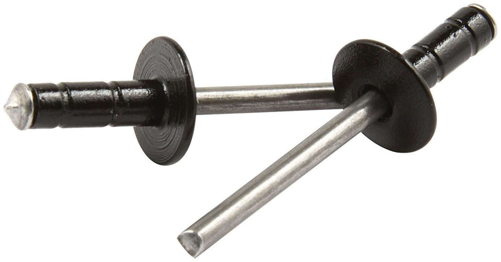 Allstar Performance Med Hd Rivet Black 250Pk Multi Grip All18091 Allstar Performance Med Hd Rivet Black 250Pk Multi Grip All18091