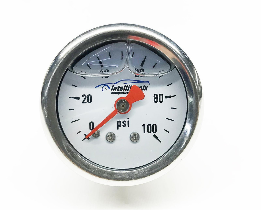 Intellitronix Fuel Pressure Gauge 1-1/2In Dia  0-100 Psi Afp02