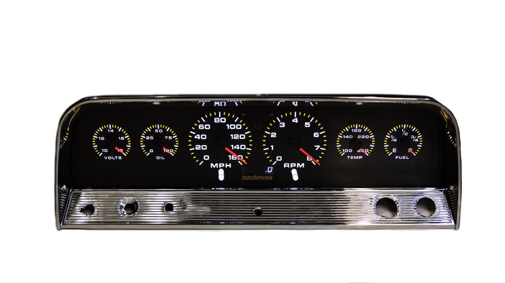 Intellitronix Anoalog Guage Cluster 1964-1966 Chevy Truck ITLAP6002