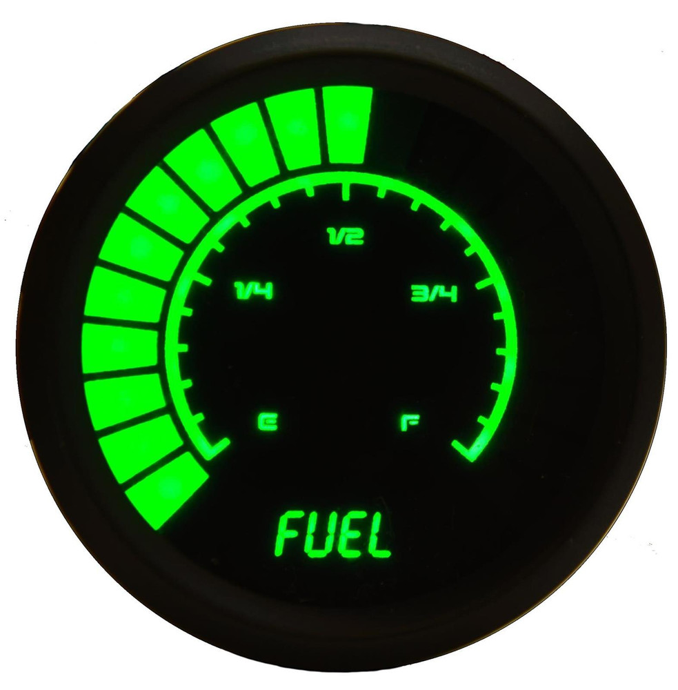Intellitronix 2-1/16 Analog Bargraph Fuel Level Gauge ITLB9016G