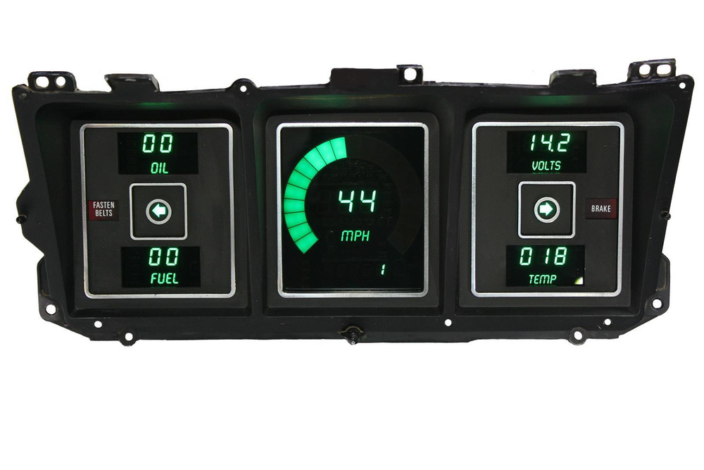 Intellitronix LED Digital Gauge Panel Ford 1973-1979 Truck ITLDP1010G
