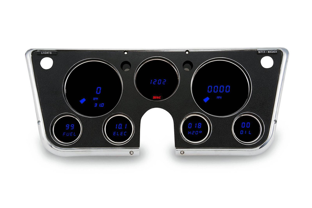 Intellitronix LED Digital Gauge Panel 1967-1972 Chevy Truck ITLDP6003B