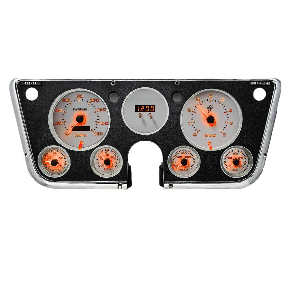 Intellitronix Analog Gauge Cluster Kit Chevy Truck 67-72 ITLWL6003O