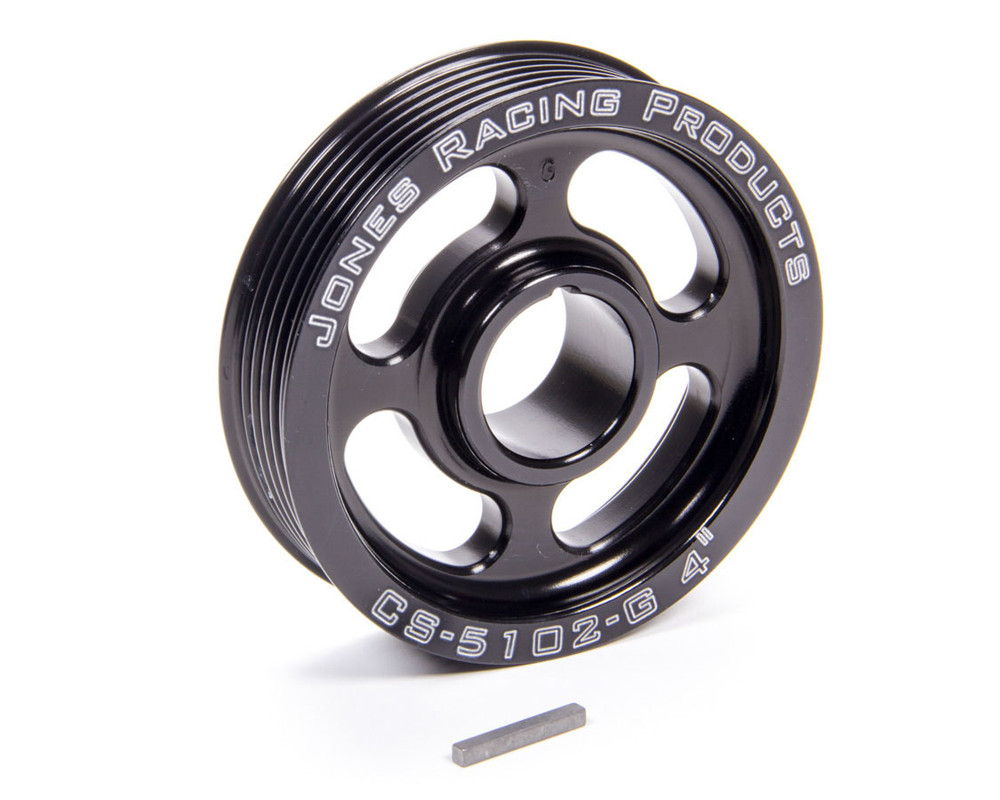 Jones Racing Products Serpentine Pulley 4in JRPCS-5102-G Jones Racing Products Serpentine Pulley 4in JRPCS-5102-G