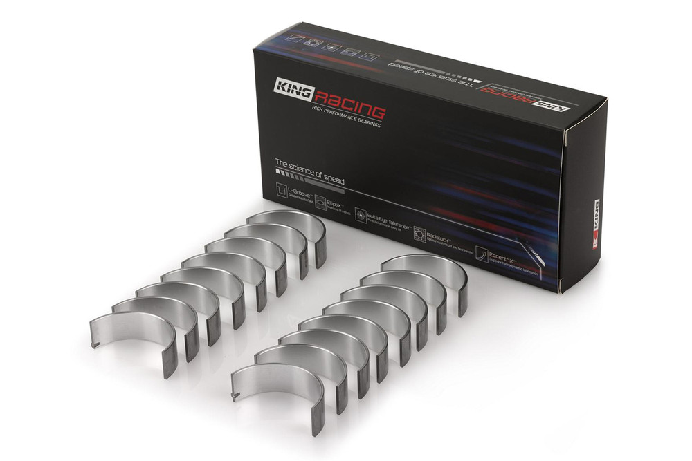 King Bearings Rod Bearing Set SBC 265-283 KEBCR803HPN011 King Bearings Rod Bearing Set SBC 265-283 KEBCR803HPN011